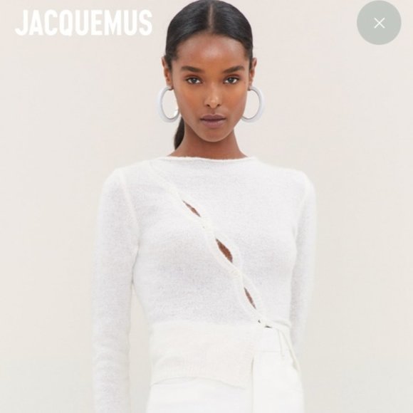Jacquemus La Maille Pau Asymmetrical 